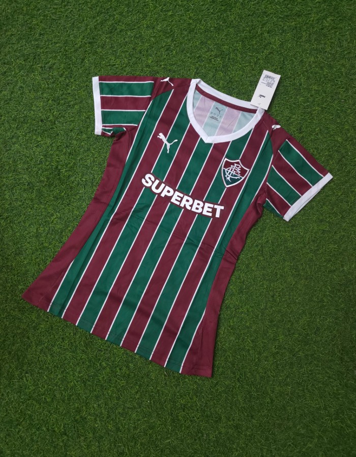 CAMISA FEMININA FLUMINENSE TRICOLOR 26/27
