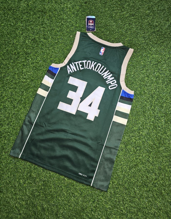 Foto 2 — REGATA NBA MILWAUKEE BUCKS ICON EDITION