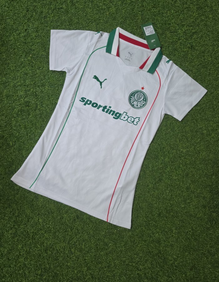 CAMISA PALMEIRAS FEMININA BRANCA 26/27