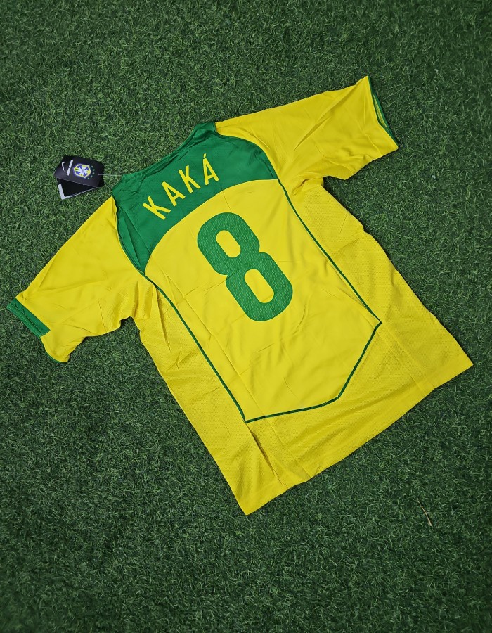 Foto 2 — CAMISA RETRÔ SELEÇÃO BRASIL HOME 2004/05
