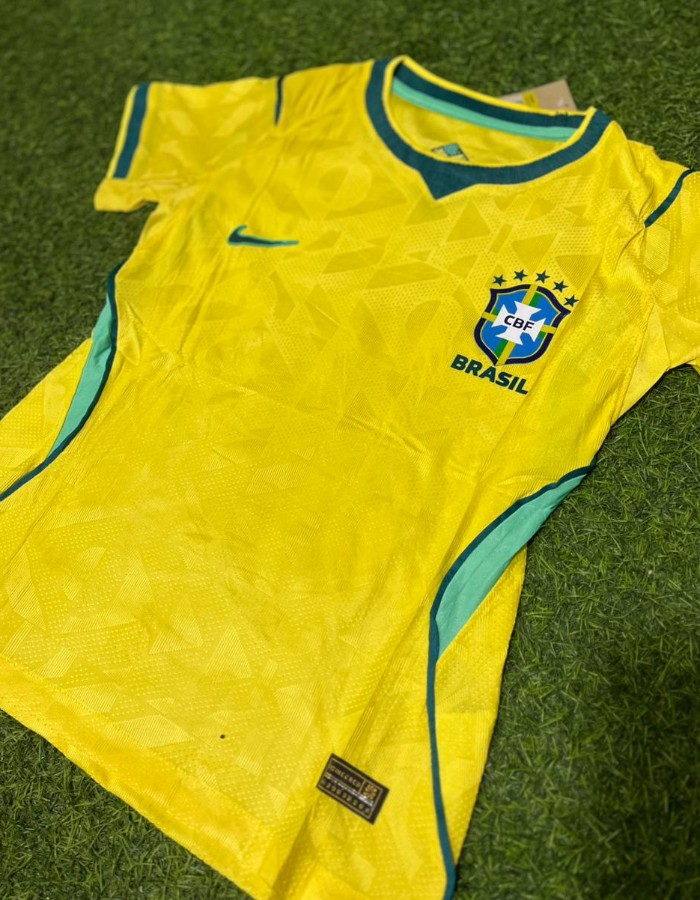 Foto 2 — CAMISA FEMININA JOGADOR SELEÇÃO BRASIL COPA 2026