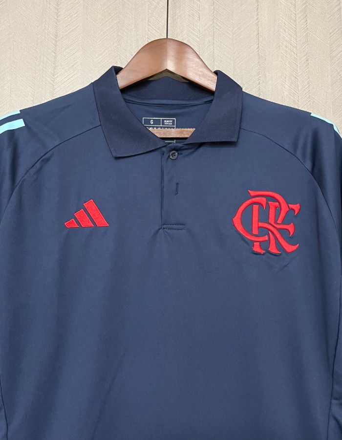 Foto 2 — FLAMENGO POLO 25/26 AZUL ESCURO