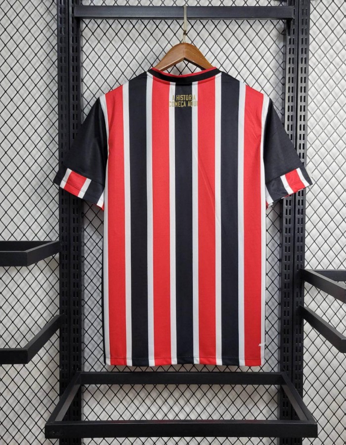 Foto 6 — SÃO PAULO 24/25 UNIFORME TRICOLOR MASCULINO TORCEDOR