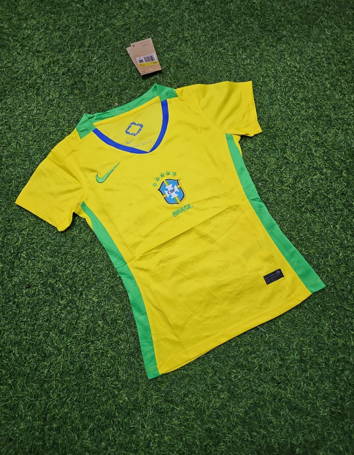 Camisa Seleção Brasil 25/26 - Feminina - Amarela