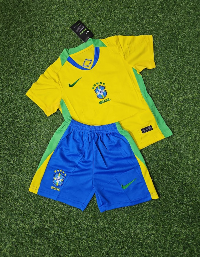KIT INFANTIL SELEÇÃO BRASIL HOME 25/26