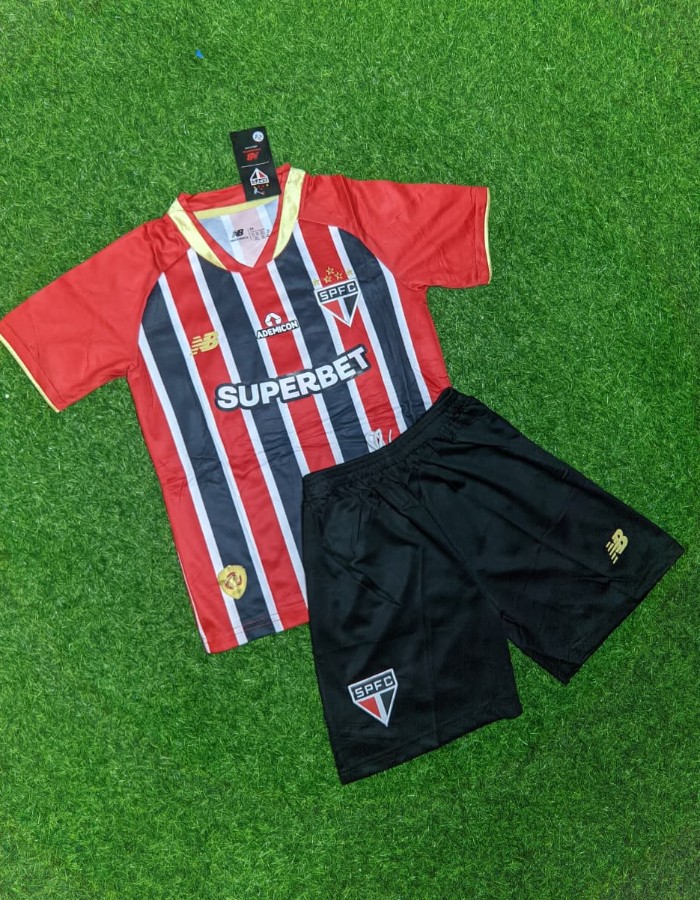 KIT INFANTIL SAO PAULO 2 TRICOLOR 25/26