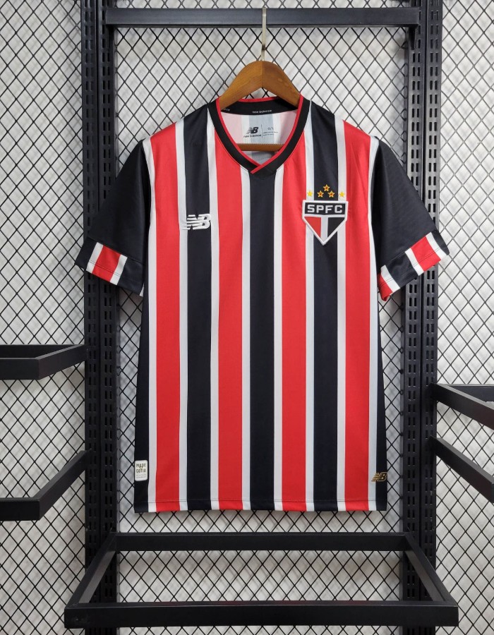 Foto 5 — SÃO PAULO 24/25 UNIFORME TRICOLOR MASCULINO TORCEDOR