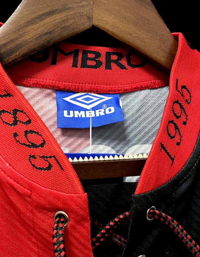 Foto 8 — CAMISA RETRO FLAMENGO CENTENÁRIO 1995