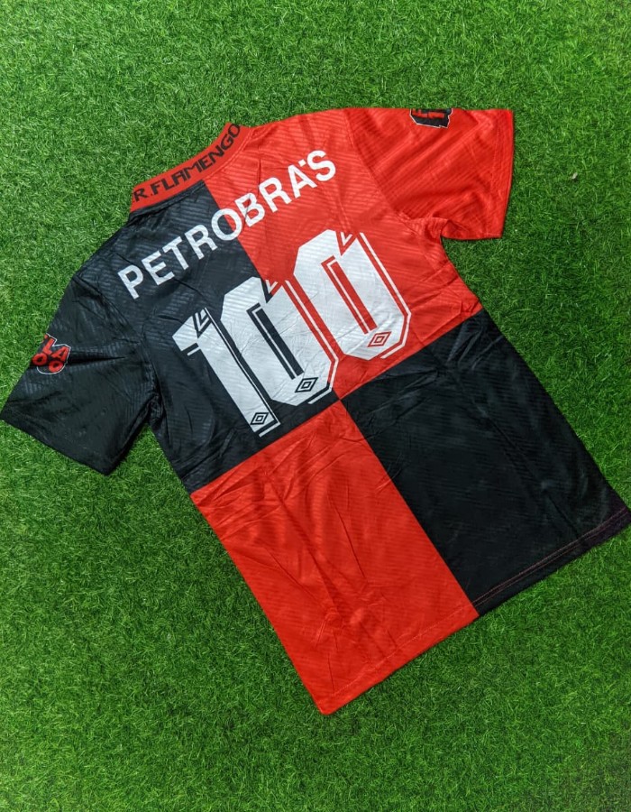 Foto 2 — CAMISA RETRO FLAMENGO CENTENÁRIO 1995